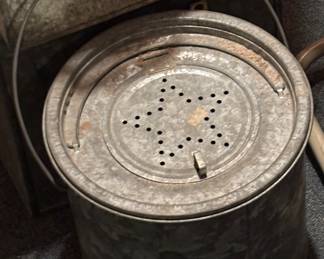Awesome Galvanized Minnow Bucket
