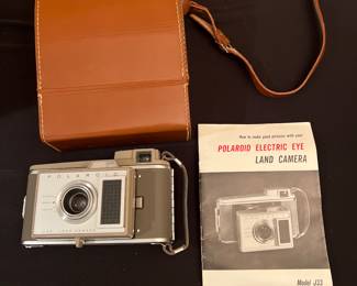 Polaroid Land Camera, and Case