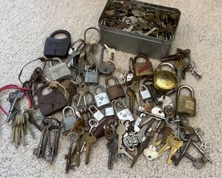 Antique Locks and Keys