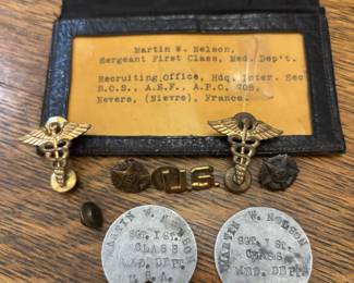 World War One Soldier Items