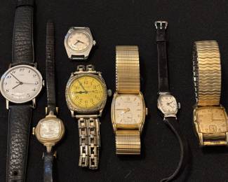 Modern and Vintage Wrist Watches 