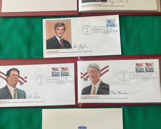 1989 & 1993 Inauguration First Day Issue Stamp Covers