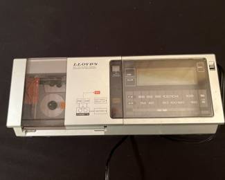 Lloyd’s Clock Radio and Cassette Recorder