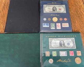 Washington and Lincoln, Currency, Coin