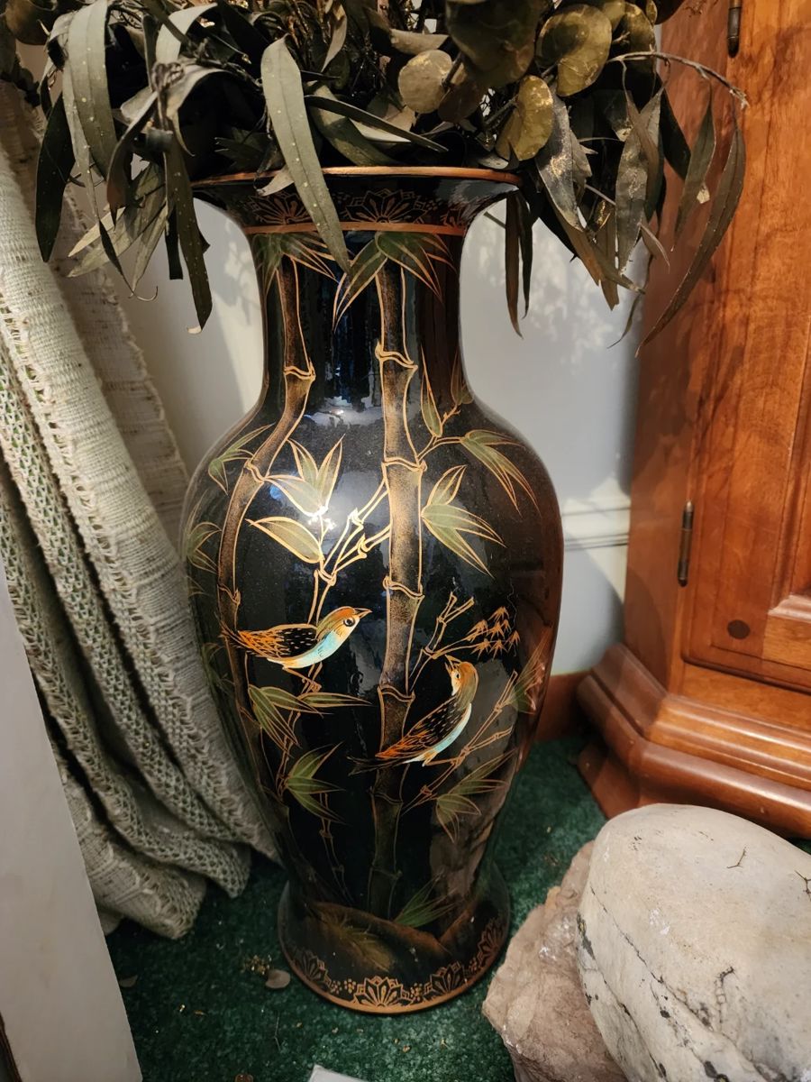 Asian porcelain vase