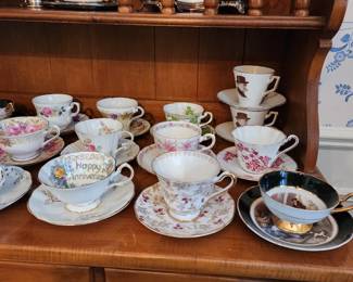 Tea cups and saucers