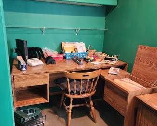 Desk and office supples