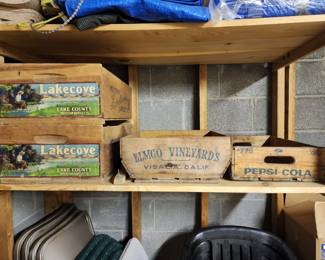 Vintage crates