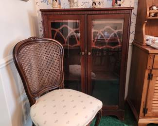 Antique display cabinets, beer stiens 