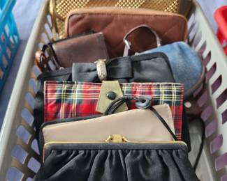 Vintage purses and evening bags