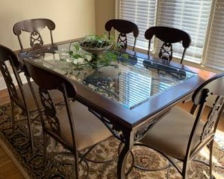 Breakfast room. New wood backs available. 