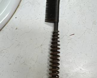 Vintage metal comb
