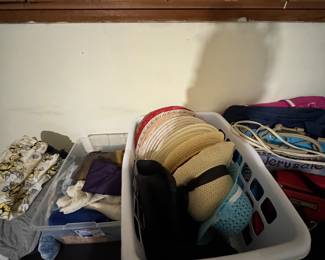 Basket of hats