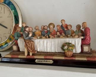 Last supper sculpture