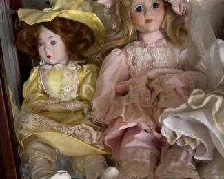 Porcelain dolls