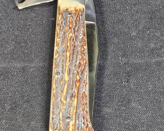 Rare AGA Campolin 1947-2007 Anniversary Stag Knife