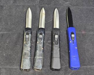 4 Unmarked OFT Knives