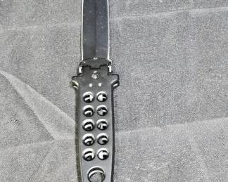 Black Matte Finish Butterfly Knife