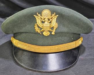 Flight Ace Imported Fur Felt Hat US Army Cap