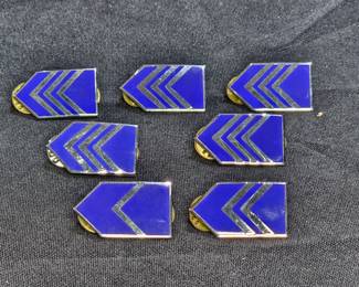 7 USAF ROTC-JROTC Cadet Badges