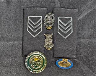 USAF ROTC/JROTC Badges, Pins, & Epaulets