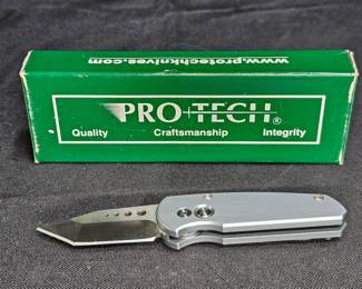 Pre-Proto Protech Runt 3 Tanto Blade Knife 12/04
