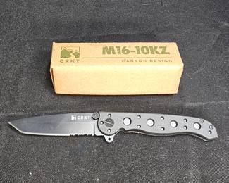  CRKT Carson Design M16-10KZ Tanto Flipper