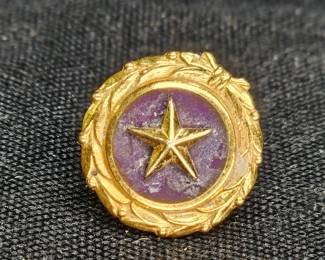 Gold Star Mothers US Military Lapel Button Pin
