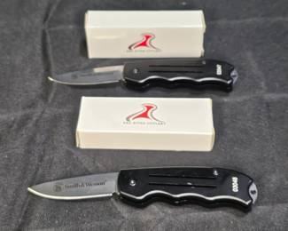 2 Red River Cutlery by Smith & Wesson Folding Auto
