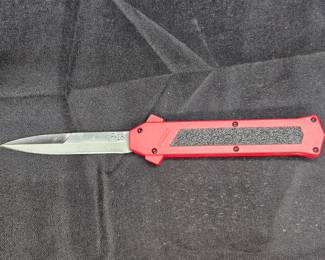 AKC Red F-16 OTF Automatic Knife