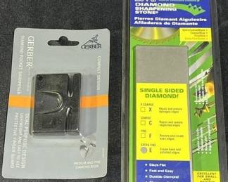 DMT Diamond Sharpener & Gerber Diamond Sharpener