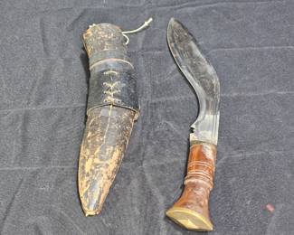 Late 19th Century Napalese Gurkha Kukri Knife