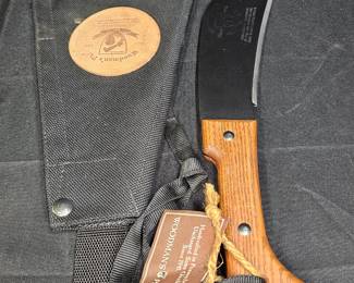 Hand Crafted Woodman's Pal Machete Hunters Tools