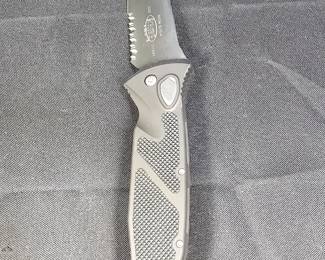 MicroTech Socom Elite Auto Clip Point Black Knife