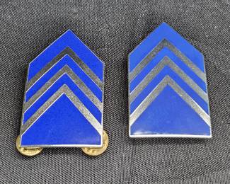 2 USAF JROTC Cadet Captain Rank Pins