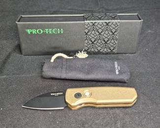 Pro-Tech Runt 5 Limited SW Bronze Knife