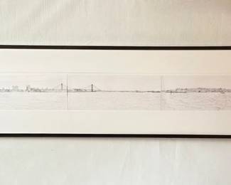 Nora Humpfrey-Logan (American) Extra Long Over 7 Foot Original Drawing Of Brooklyn In Several Panels
Lot #: 17