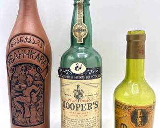 3 Vintage Bottles: Khvanchkara Georgian Wine, 1975 Pasquier Desvignes Beaujolais & Hooper's Port Of 1937
Lot #: 105