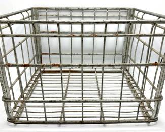 Vintage Sealtest Dairy Metal Wire Milk Crate
Lot #: 72