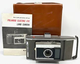 Vintage 1961 Polaroid J66 Land Camera With Original Box & Instructions
Lot #: 16
