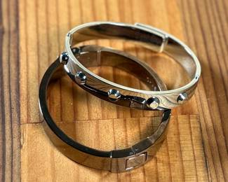 This lot features a pair of bracelets by Michael Kors in very good condition. 

