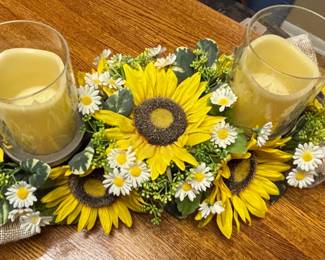 Sunflower centerpiece