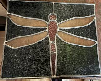 Stained Glass Dragonfly