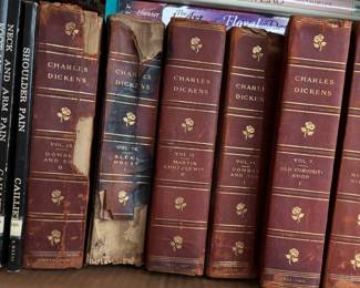 Set of Charles Dickens books - Damaged
