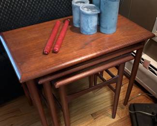 Stacking tables and candles