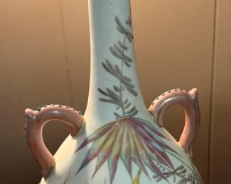 Handpainted vase
