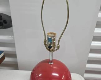 Red Ball Table Lamp