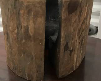 Large Wooden Mold Used For Blenko Blown Glass