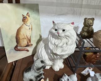 Treasures for cat lovers . . . 