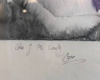 George Caso, American (1942-2016) with Alan J. McAnulty for Crishawn Associates. Mixed Media.